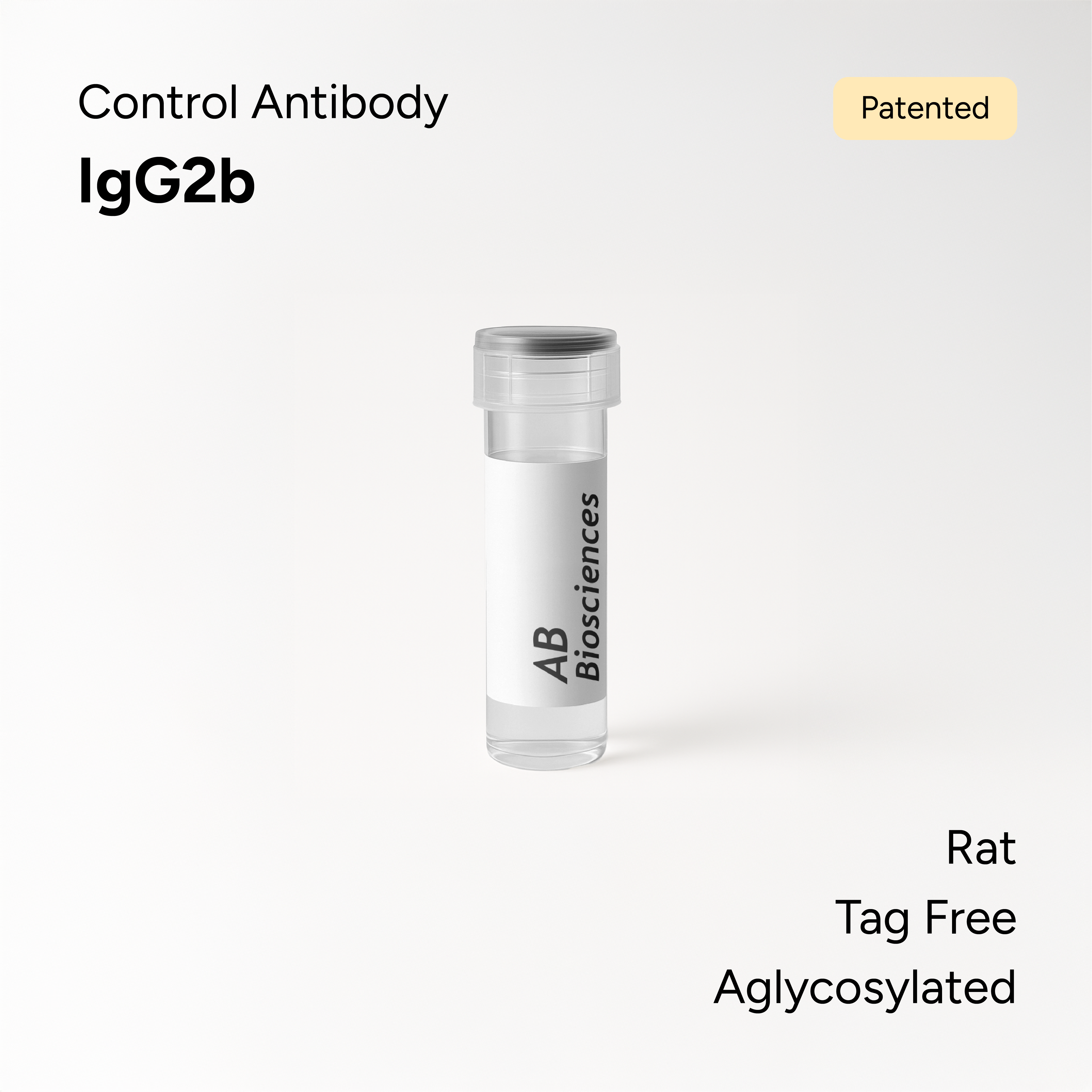 Rat Control Antibody IgG2b Aglycosylated Fc Biotin